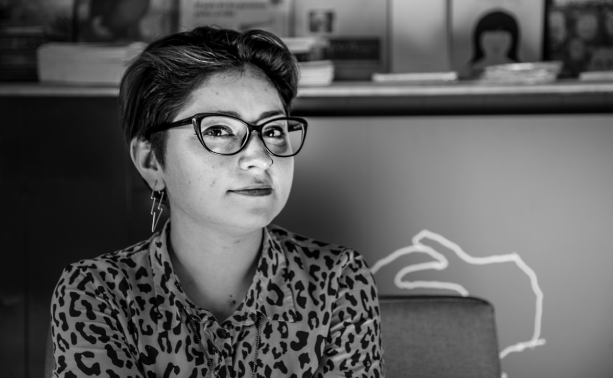 Autora de 'serie de circunstancias posibles en torno a una mujer mexicana de clase trabajadora'. (Cortesía: Almadía)
