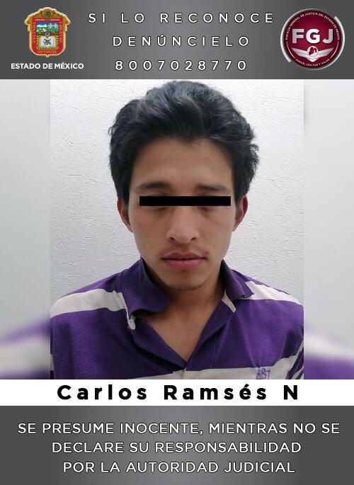 Fue ingresado al Centro Penitenciario y de Reinserción Social de Nezahualcóyotl.