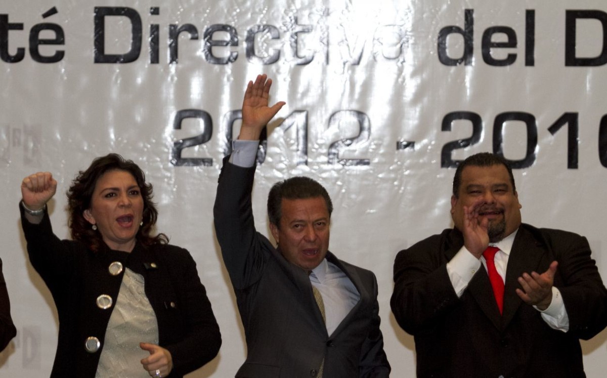 Ivonne Ortega, Cesar Camacho y Gutiérrez de la Torre | Cuartoscuro.