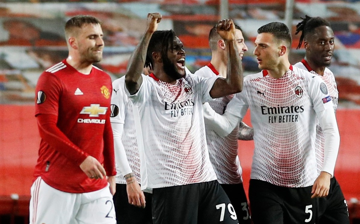 Milan empata sobre la hora al Manchester United (Reuters)