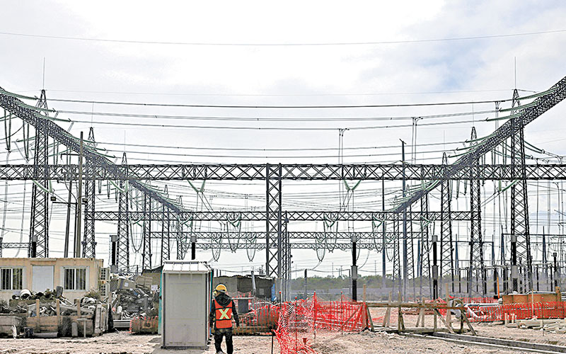 Planta de ciclo combinado en El Carmen, Nuevo León. (Ariana Pérez)