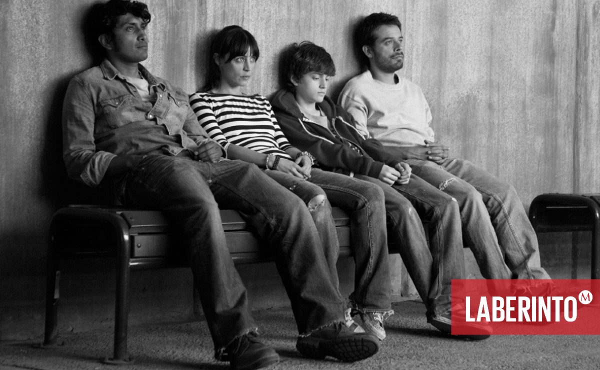Tenoch Huerta, Sebastián Aguirre, Ilse Salas y Leonardo Ortizgris en 'Güeros'. (Cortesía: Catatonia Films)