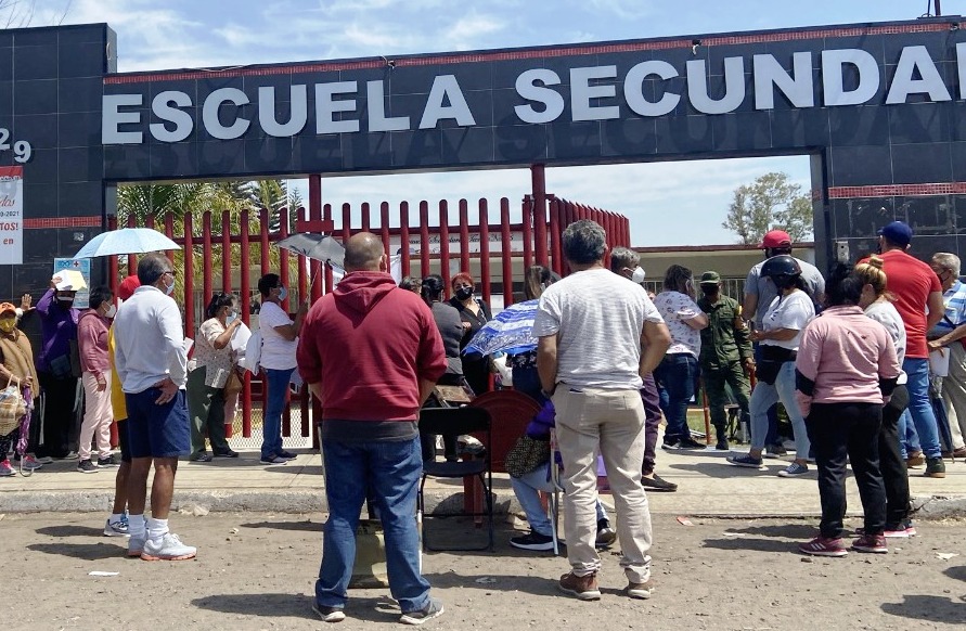 Aplican vacuna anti covid en Salamanca. ESPECIAL