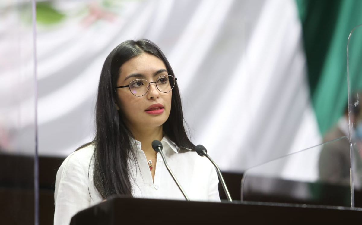 Frida Esparza denuncia ante el fiscal general de la República a Hugo López-Gatell. (Diputados del PRD)