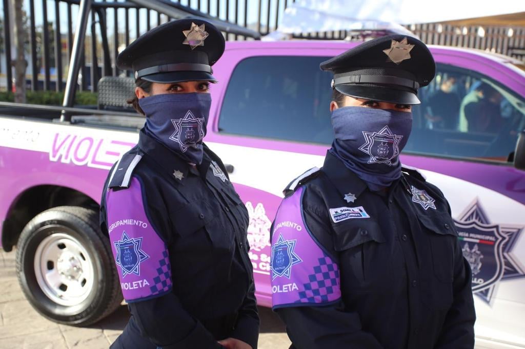 El municipio de Saltillo presentó el Agrupamiento Violeta. (Especial)