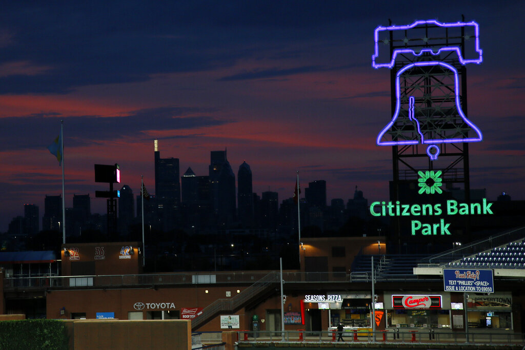 Panorama nocturno de la ciudad de Filadelfia, Estados Unidos. (AP / Archivo)