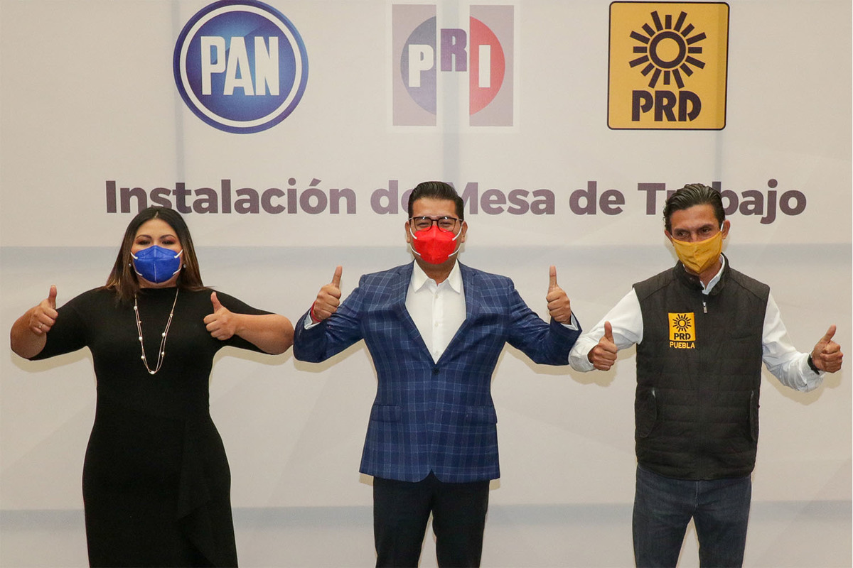 Puebla, con dos alianzas para lo local y federal. (Agencia Enfoque)