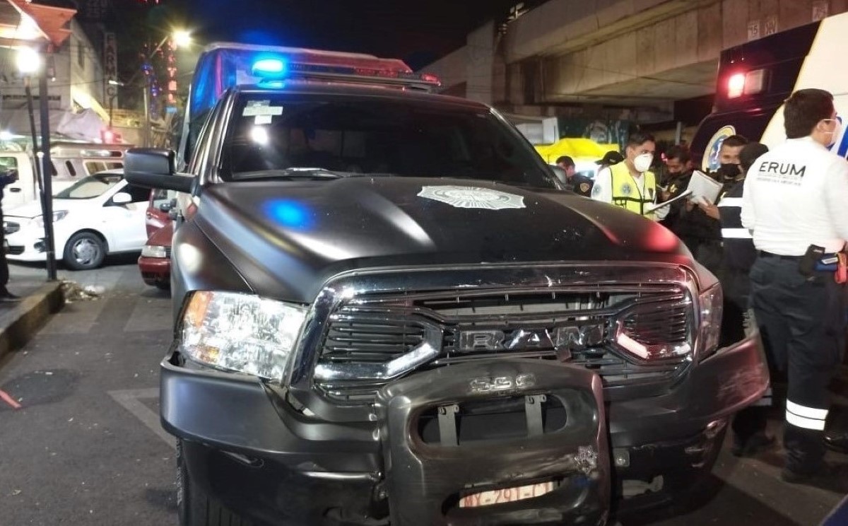 El accidente ocurrió en las inmediaciones del Mercado de Jamaica. | Enrique Luna