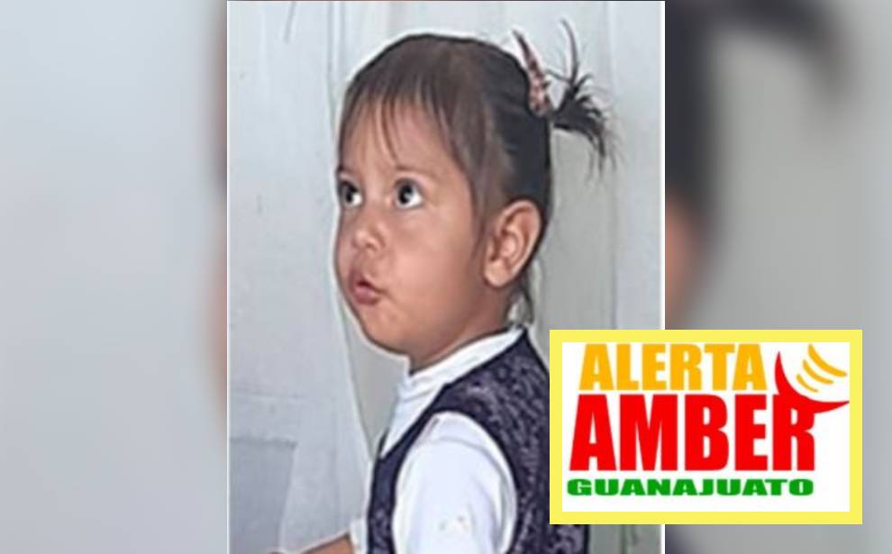 Activan alerta Amber para localizar a menor de 2 años en Acámbaro