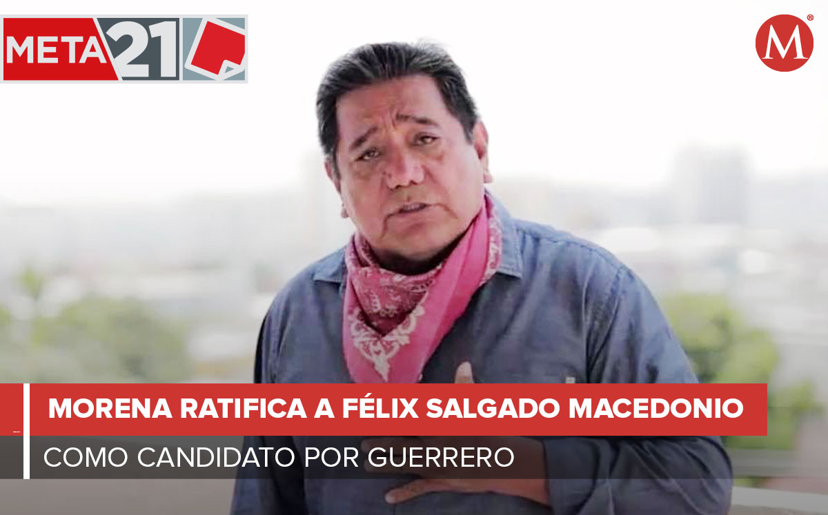 Félix Salgado Macedonio agradeció a sus compañeros y a la militancia de Guerrero. (Especial)