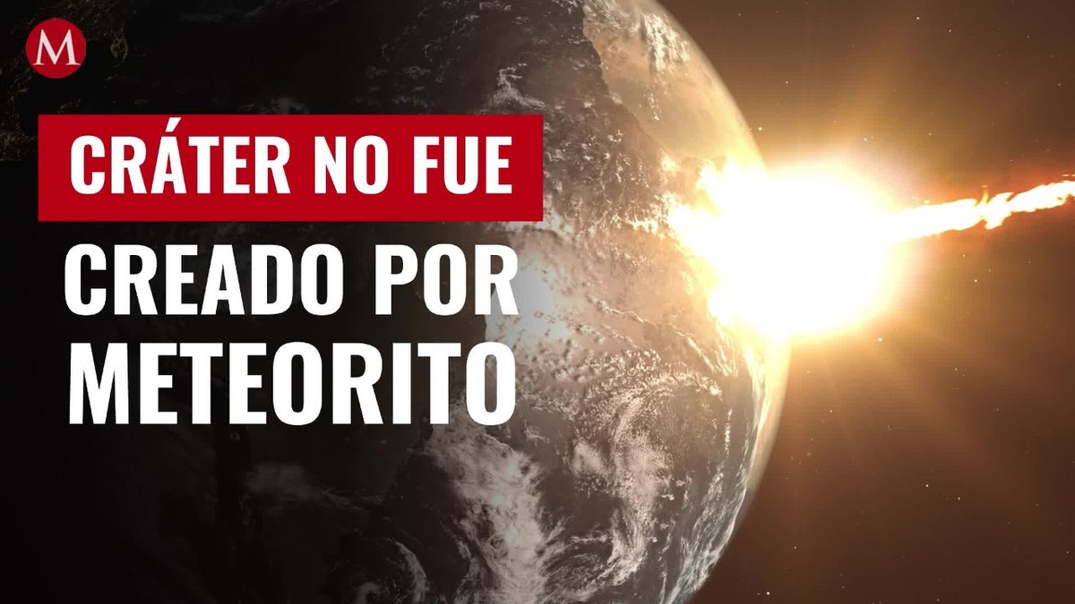 ¿Cómo se formó? Enorme cráter no fue creado por meteorito que golpeó la Tierra: científicos