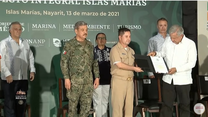 El Presidente designó al capitán Jesús Salvador de Olaguibel Domínguez. (Especial)