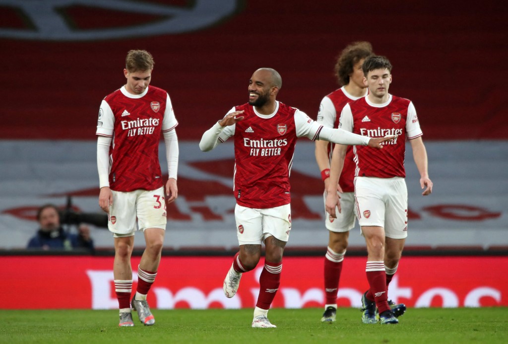 Arsenal venció al Tottenham en el Emirates Stadium (EFE)