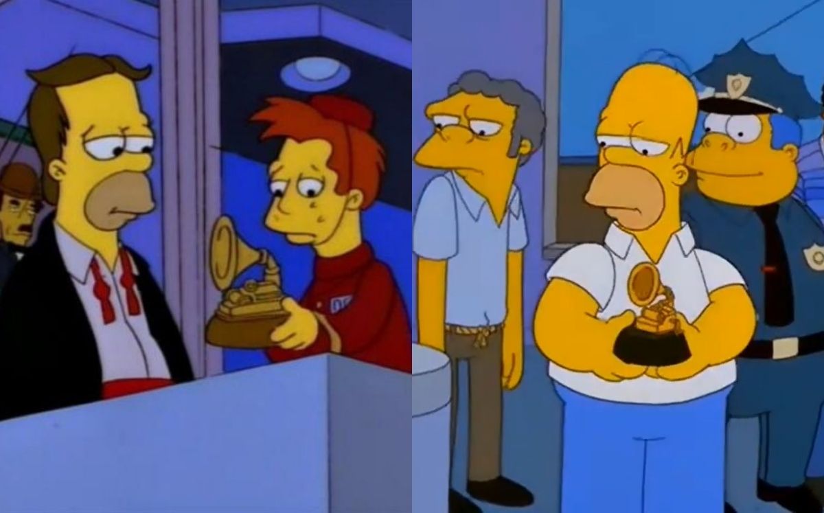 Crítica a los Premios Grammy en 'Los Simpson' (Especial)