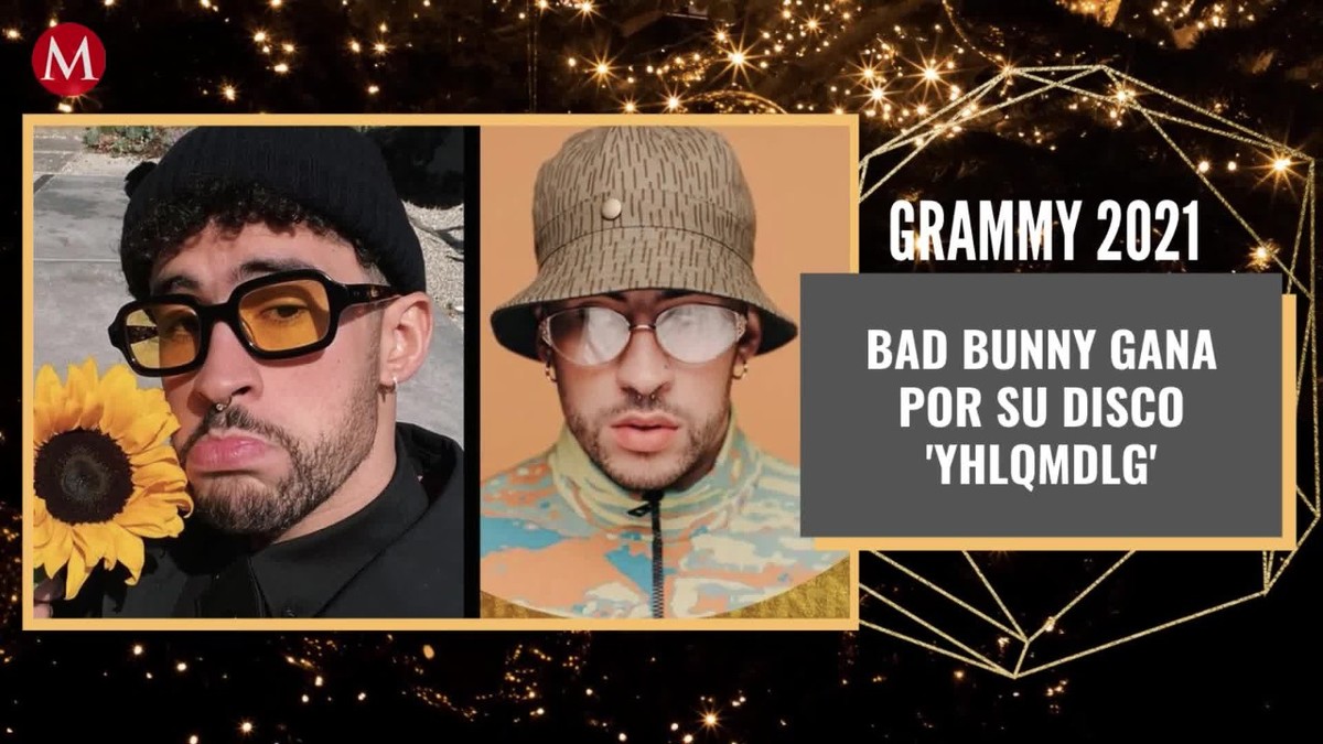 "Muy feliz y orgulloso": Bad Bunny gana un Grammy por su disco 'YHLQMDLG'