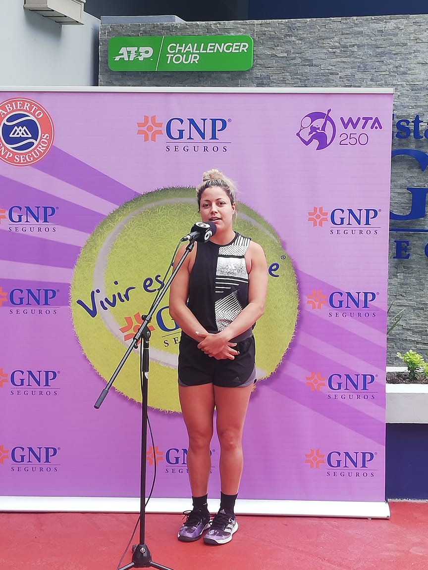 Renata Zarazúa, preparada para enfrentarse al Abierto de Monterrey (Martha Cedillo)