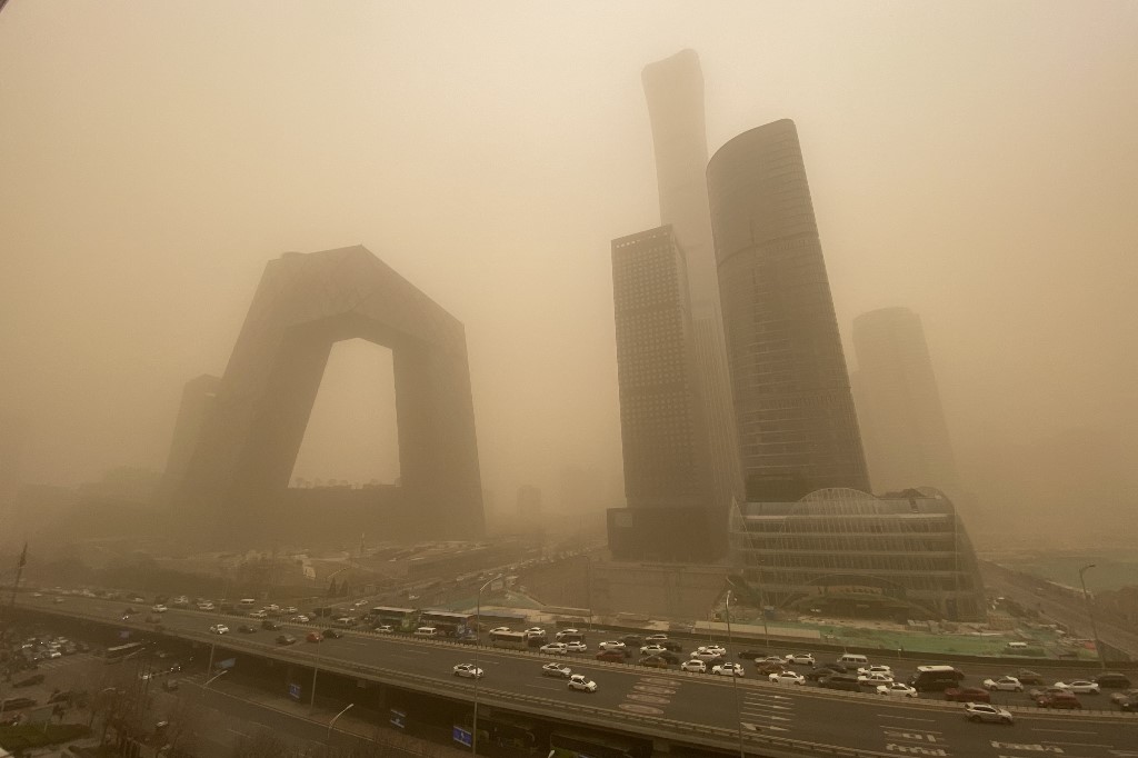 La afectación atmosférica en China ha regresado a sus niveles previo a la pandemia de covid-19. (AFP)