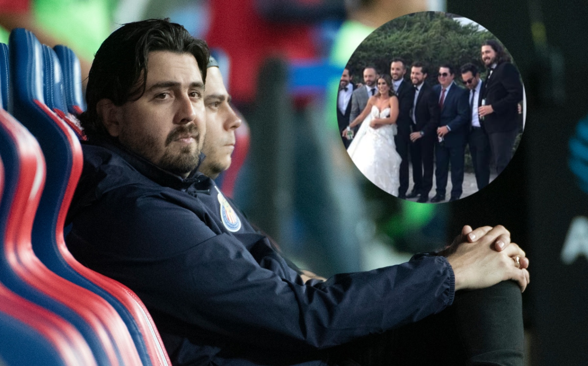 Amaury Vergara es captado en la boda de su primo durante el Clásico (Imago7)