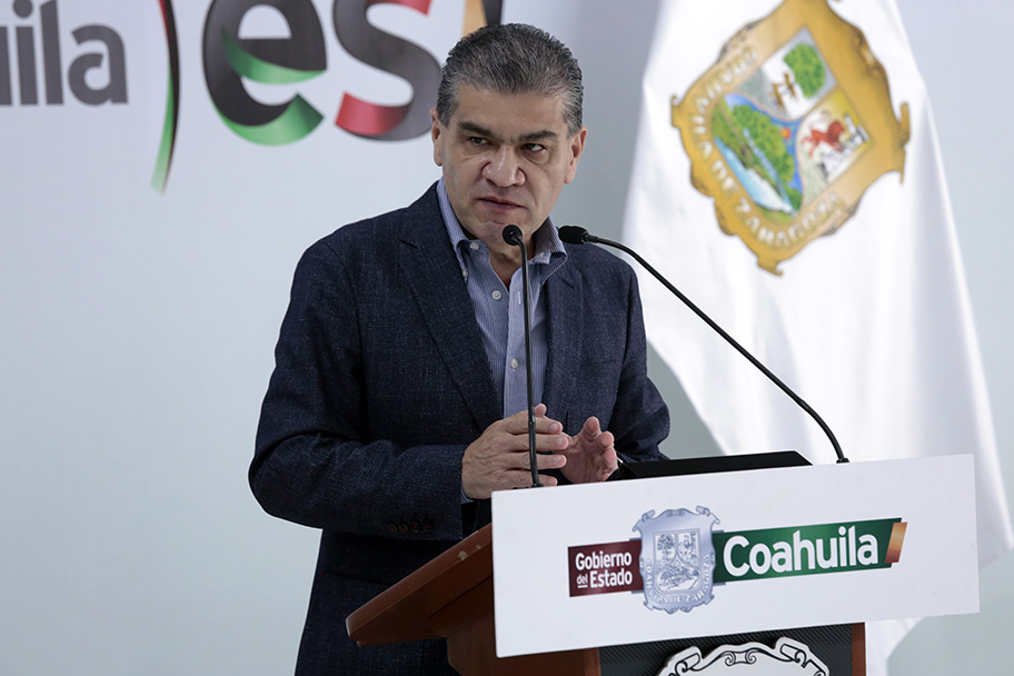 Miguel Riquelme, gobernador de Coahuila. (Mauricio Román)