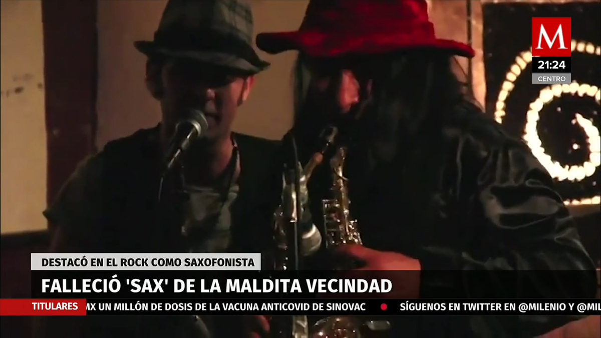 De orquesta juvenil en Bellas Artes a 'La Maldita Vecindad', así fue la vida de 'Sax'