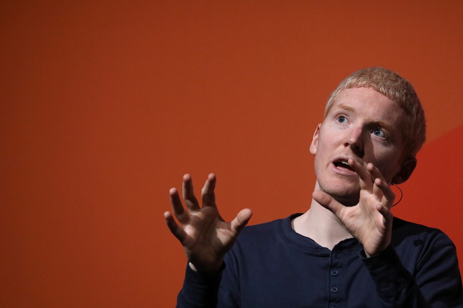 Patrick Collison, CEO de Stripe, en un evento en Nueva York. (Reuters)