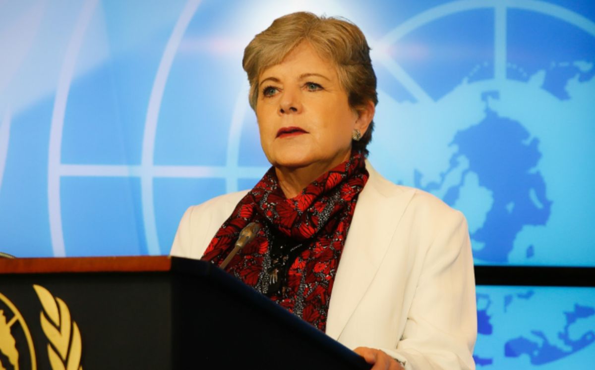 Alicia Bárcena, secretaria ejecutiva de la Cepal. Foto: (Especial)
