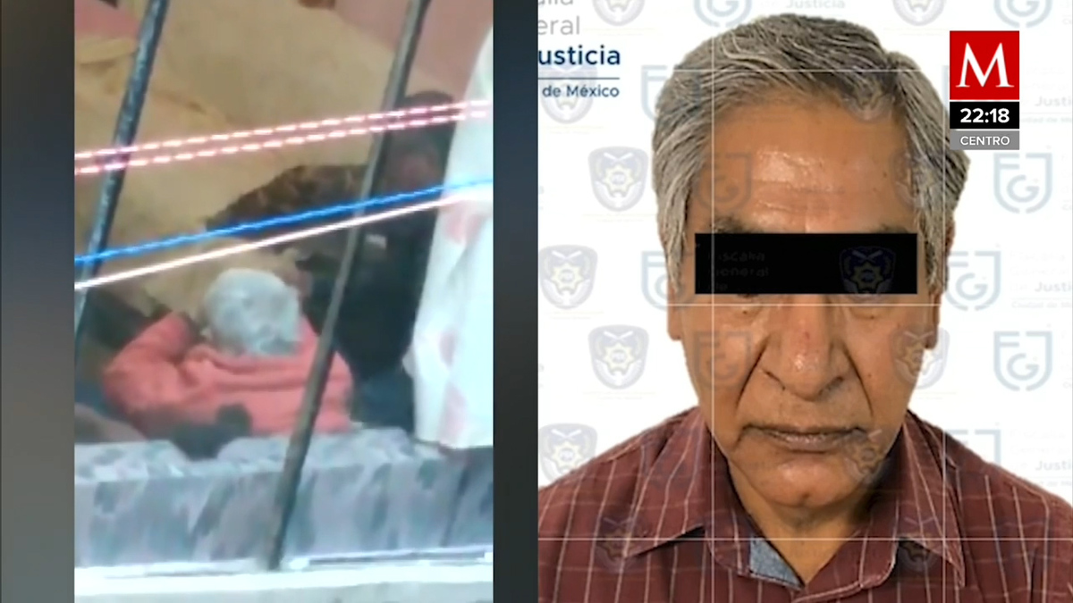 Fue detenido el sujeto que golpeaba a su madre Doña Lorenza Reyes de 95 años en Tlalpan