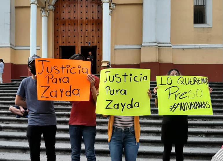 Familiares de la joven exigieron que el hombre no sea liberado. (Isabel Zamudio)