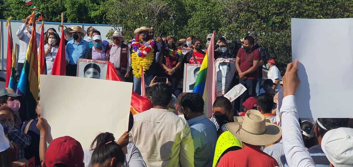 Félix Salgado Macedonio se comprometió a llegar a la verdad del Caso Iguala. (Rogelio Agustín Esteban)