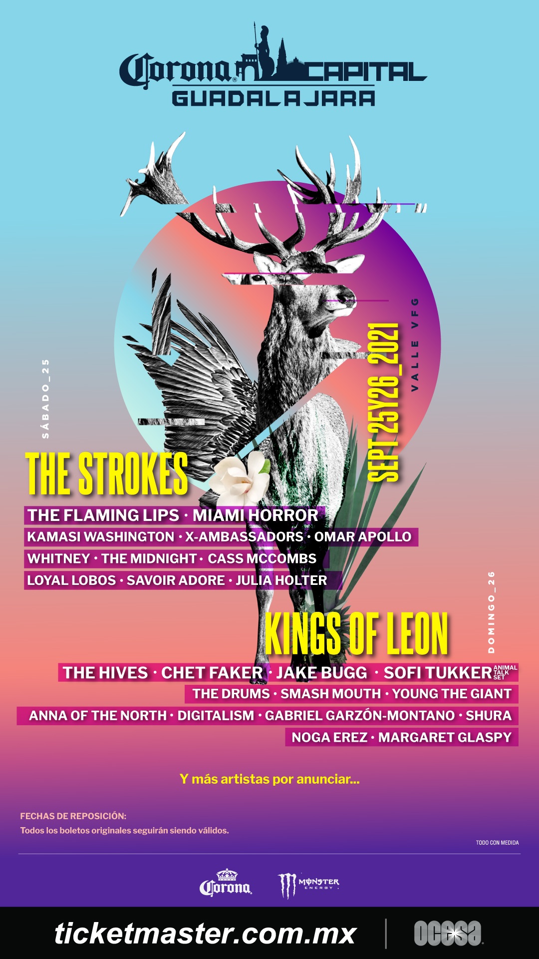 El póster del Corona Capital 2021 fue difundido por Smash Mouth | Especial