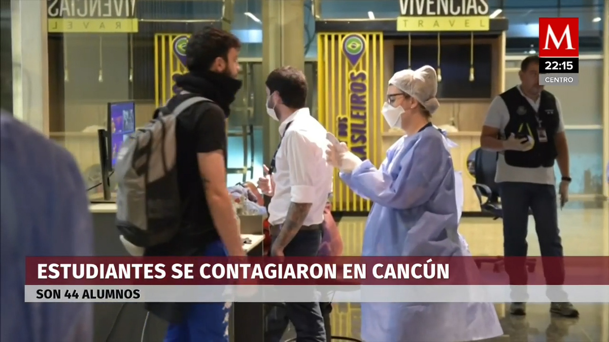 Viajan 44 a Cancún para celebrar graduación y regresan a Argentina con covid-19