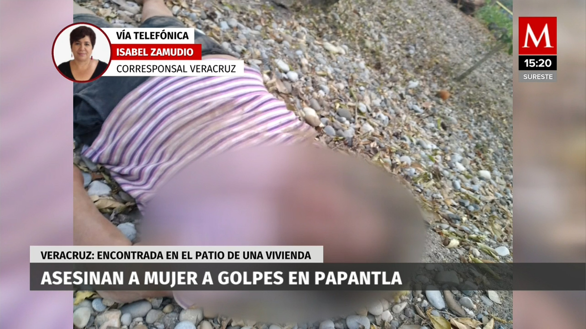 Asesinan a mujer a golpes en Papantla, Veracruz