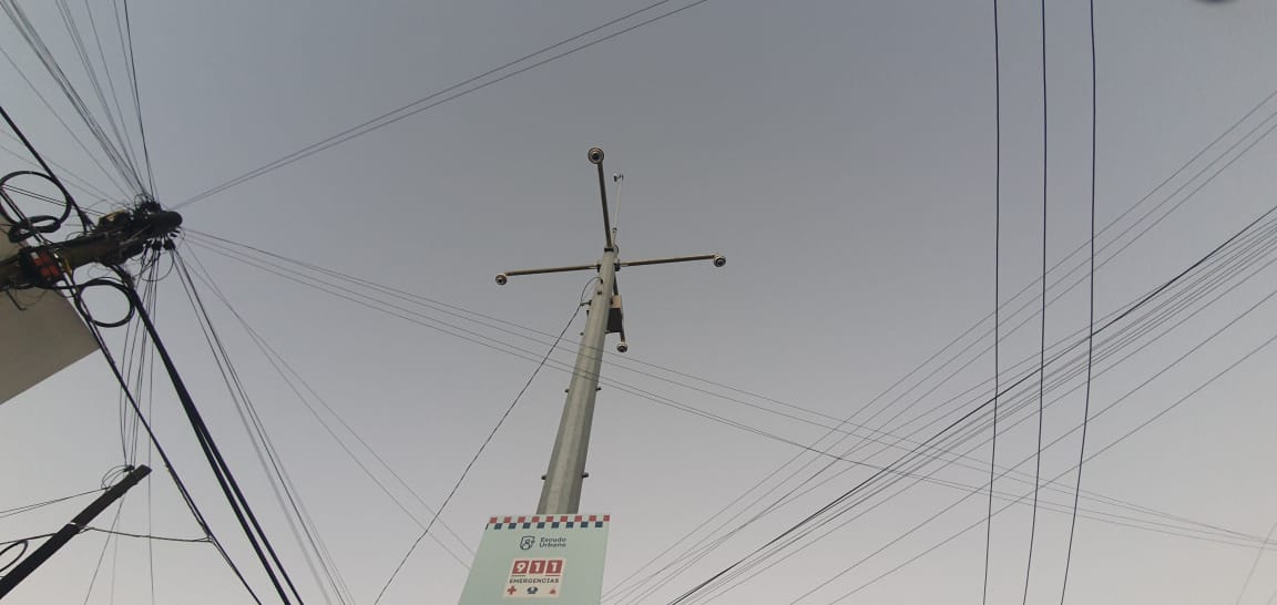 Cámaras del Escudo Urbano C5 en Guadalajara fueron atacadas (Juan Carlos Munguía)