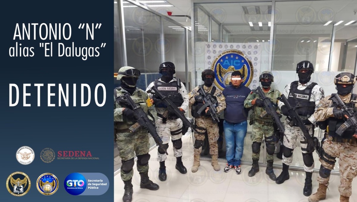 Capturan a líder del Cártel Santa Rosa de Lima