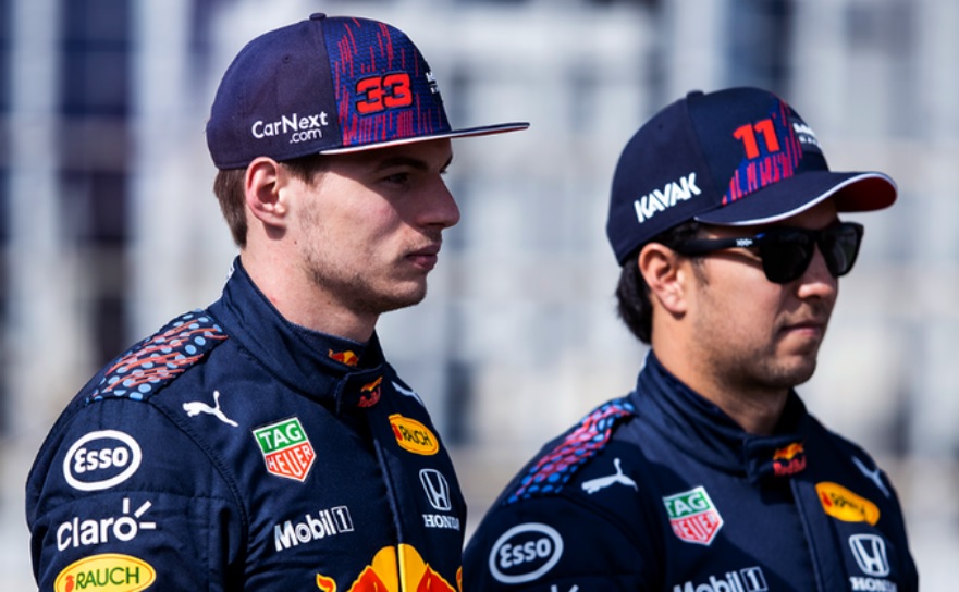 Checo Pérez y Max Verstappen (Red Bull)