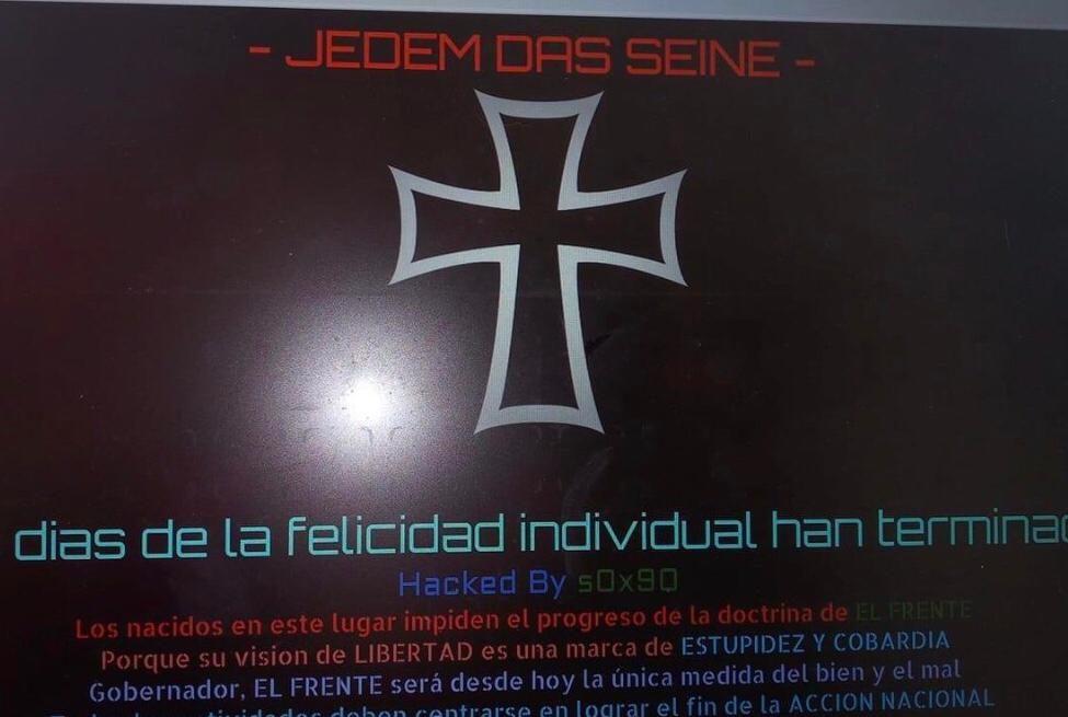 El hackeo fue reportado esta tarde. (Especial)