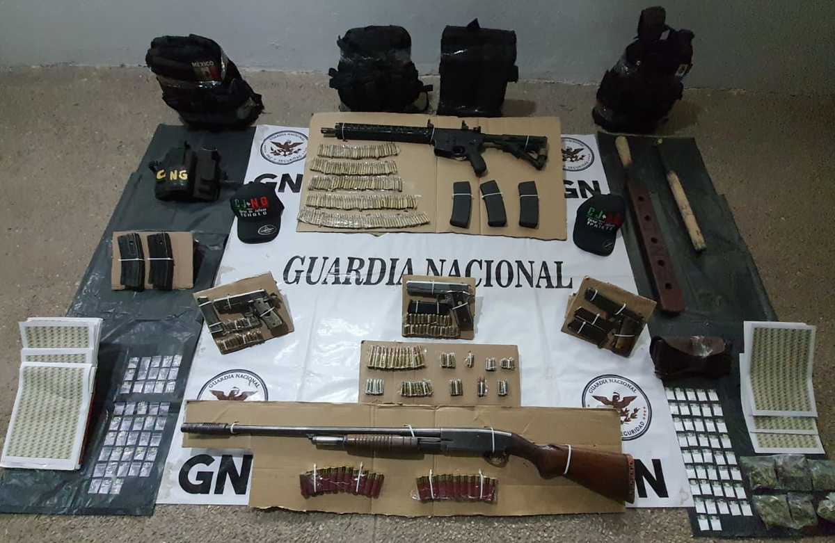 En Guanajuato SEDENA detiene a 90 y aseguran una tonelada de mariguana