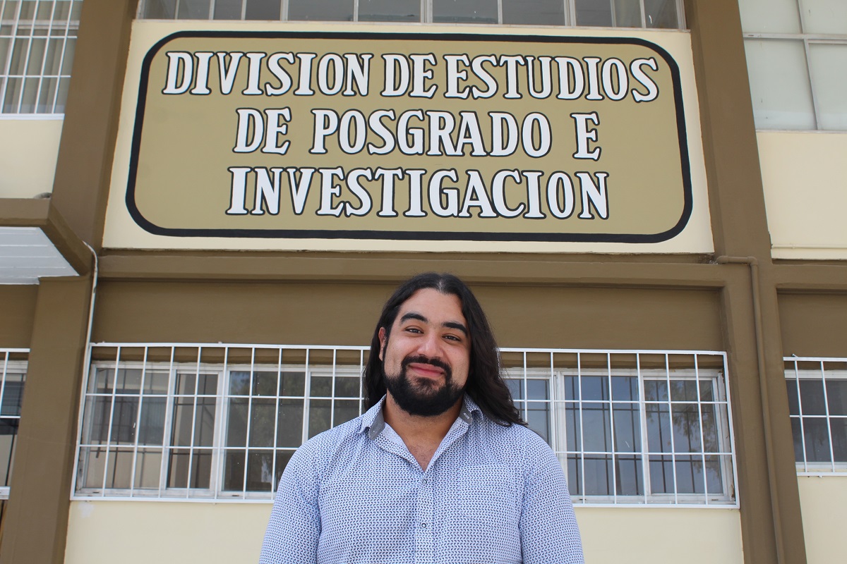 Kristian Segura Félix, estudiante de doctorado en Ciencias de la Ingeniería Eléctrica del Tecnológico de La Laguna. (cortesía)