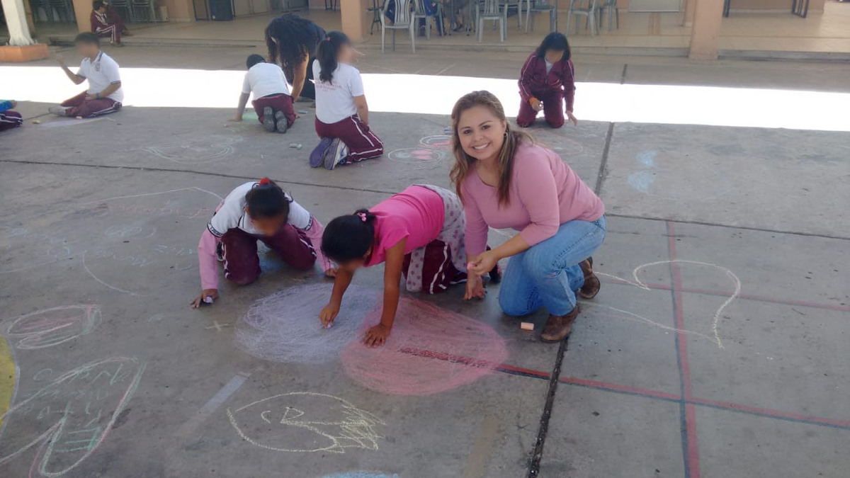 Maestra Mayra Eugenia Aguillón Rodríguez. (Elda Leticia Gutiérrez)