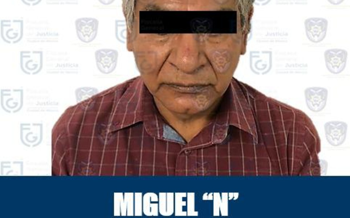 Miguel 'N' fue detenido ayer por elementos de la Policía de Investigación (FGJ)