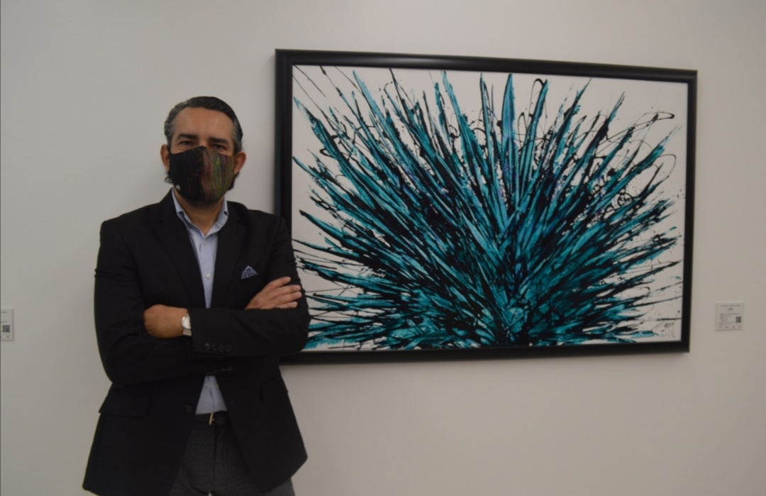 La obra de Juan Carlos Santoscoy busca mostrar la esencia de la tierra del tequila (Gustavo Rodríguez)