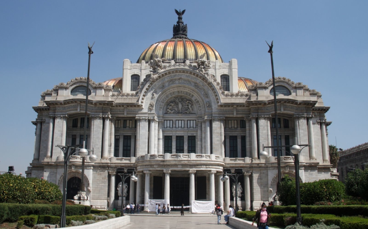 El Palacio de Bellas Artes es uno de los inmuebles que se encuentra en reparación tras los sismos. (Cuartoscuro)