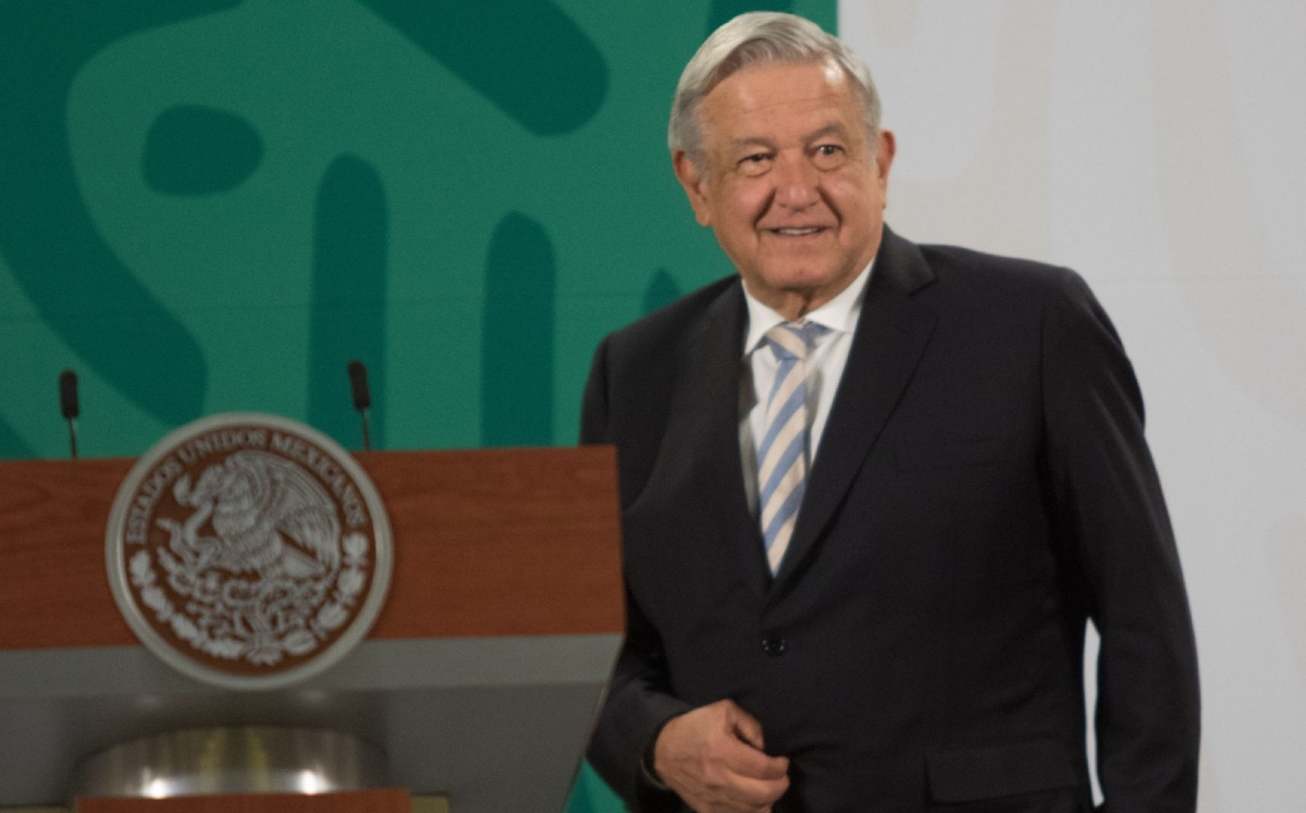 El presidente Andrés Manuel López Obrador en La Mañanera. (Cuartoscuro)