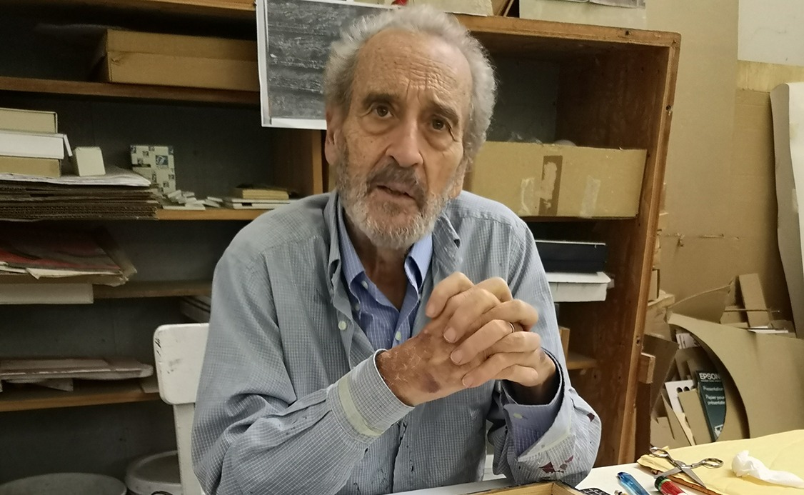 Vicente Rojo era un diseñador gráfico