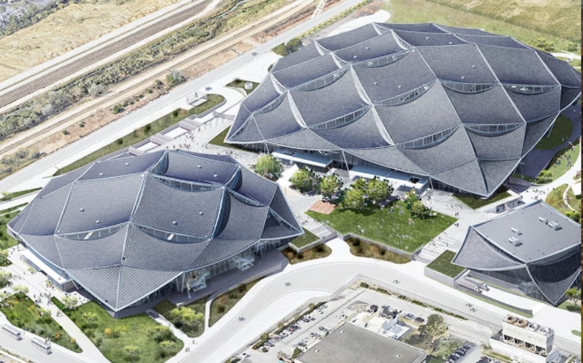 Campus de Google en Bay View, California Foto: HEATHERWICK STUDIO