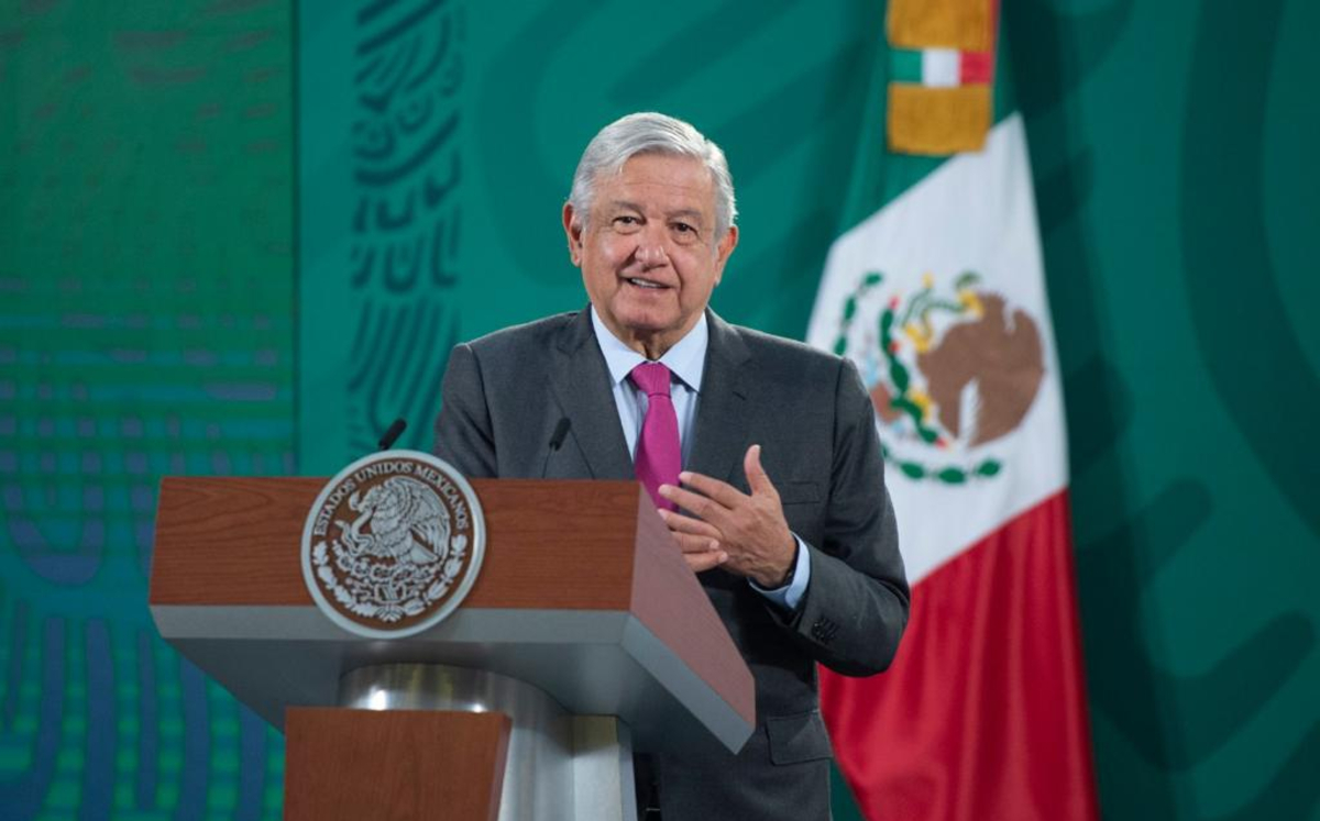 Conferencia mañanera del Presidente el 18 de marzo en Palacio Nacional. (Cortesía)