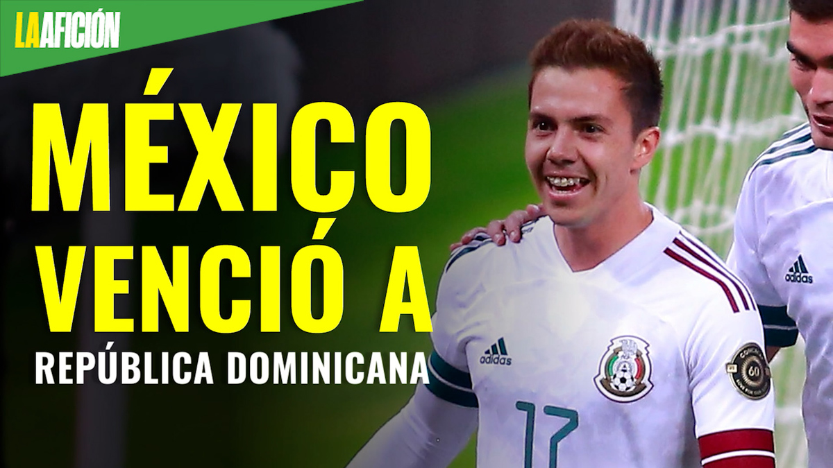 México vs República Dominicana, Preolímpico Concacaf (4-1)