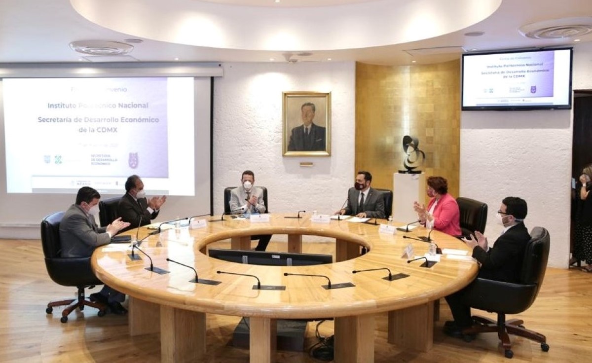 La Sedeco y el IPN firmaron un convenio para apoyar a las Mipymes. | Especial