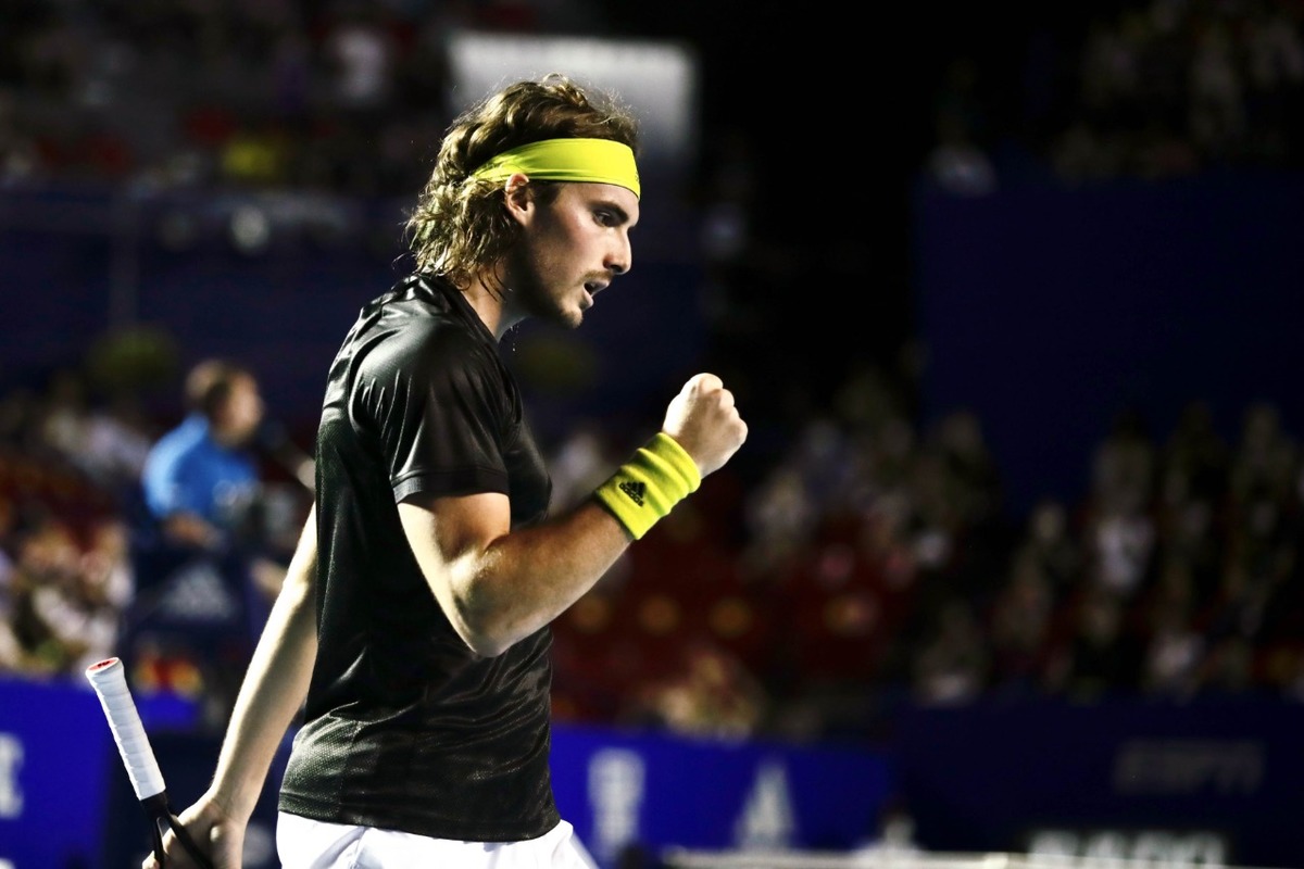Stefanos Tsitsipas está en semifinales del Abierto Mexicano de Tenis (AMT 2021)