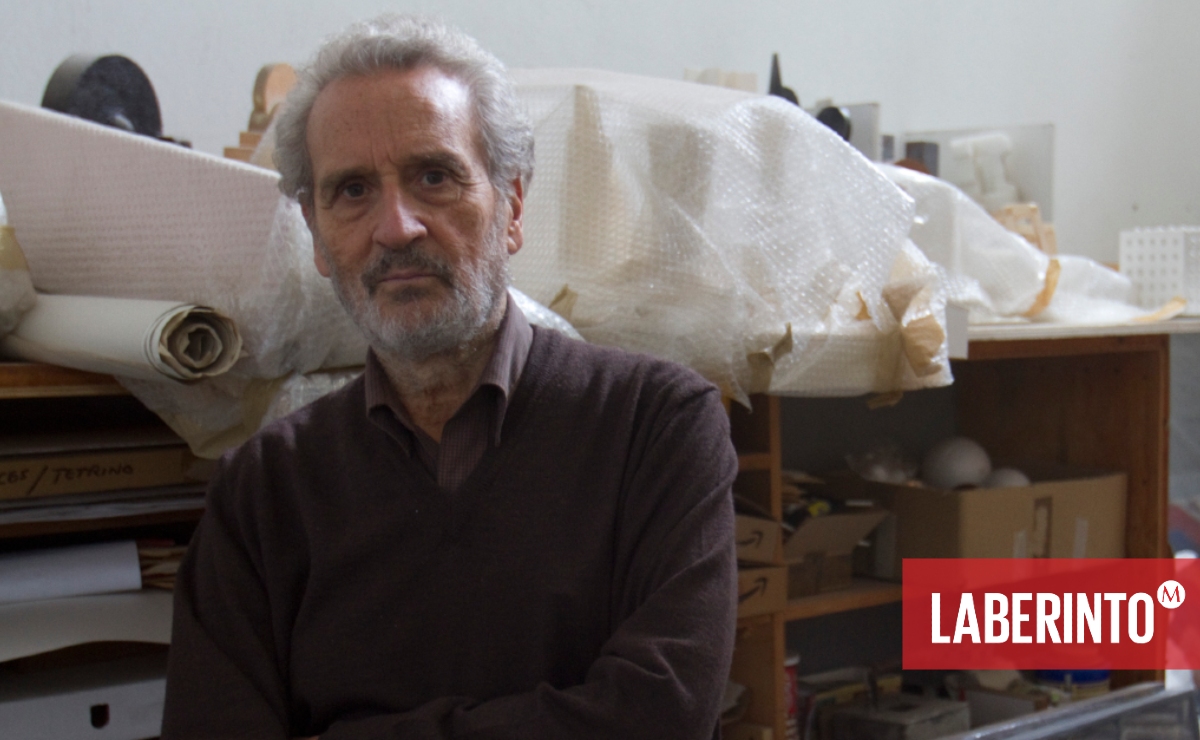 El artista plástico Vicente Rojo falleció el 17 de marzo de 2021 a los 89 años. (Foto: Javier García | MILENIO)
